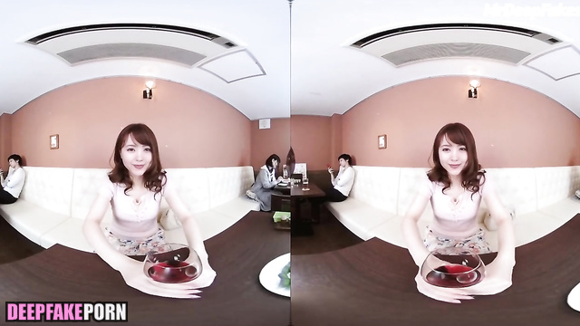 Satomi Ishihara deepfake ディープフェイク エロ VR sex date after dinner  石原 さとみ