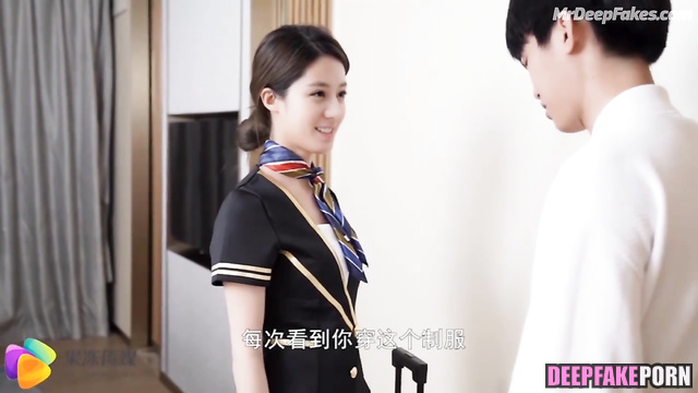 Deepfake how Dilireba 迪丽热巴 satisfies her client at work (智能換臉)