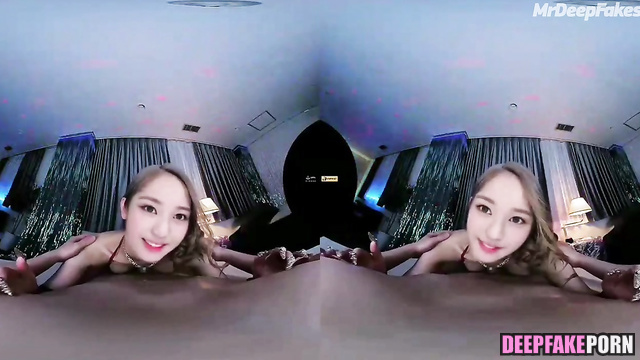 Deepfake VR porn - Wonyoung IVE pleases you 장원영 아이브 섹스 인공 지능