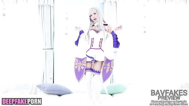 ディープフェイク エロ Emiru deepfake is the sexiest cosplayer who I ever saw