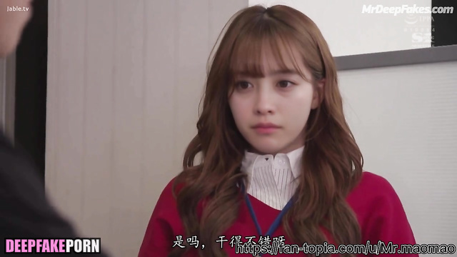 Rev. from DVL Hashimoto Kanna met her boss 橋本 環奈 deepfake ディープフェイク エロ