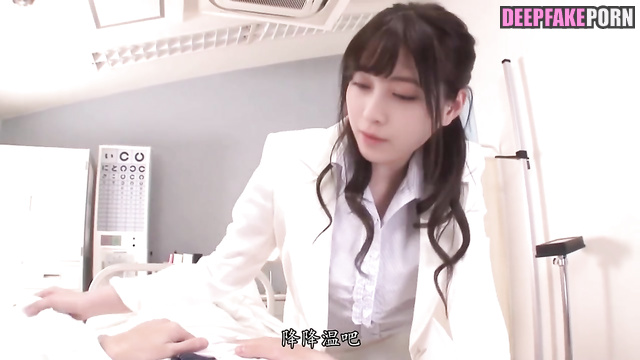 Sexy nurse Hashimoto Kanna 橋本 環奈 Rev. from DVL deepfake ディープフェイク エロ