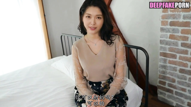 唐嫣 Tang Yan squeezes her big and outstanding boobs deepfake porn 智能換臉