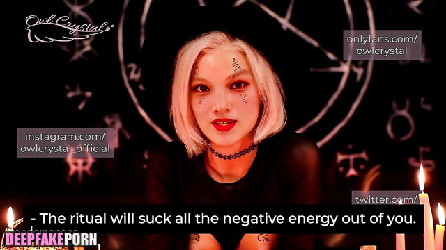 Hot witch Dahyun lured man at home for sex / トゥワイス フェイススワップ [PREMIUM]