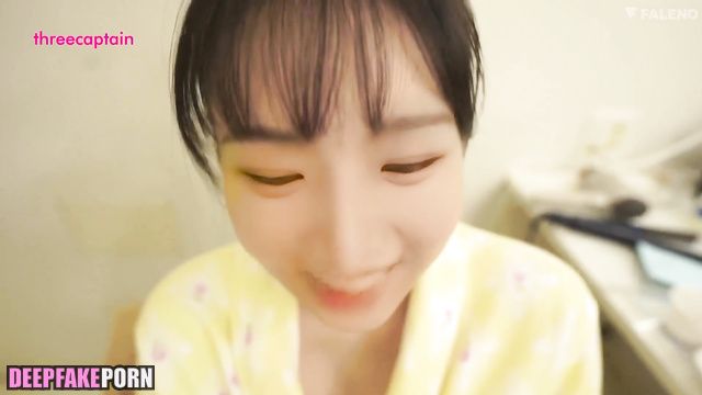 Yuri 조유리 (딥페이크) is queen of blowjob deepfake (IZ*ONE | IZONE/아이즈원) [PREMIUM]